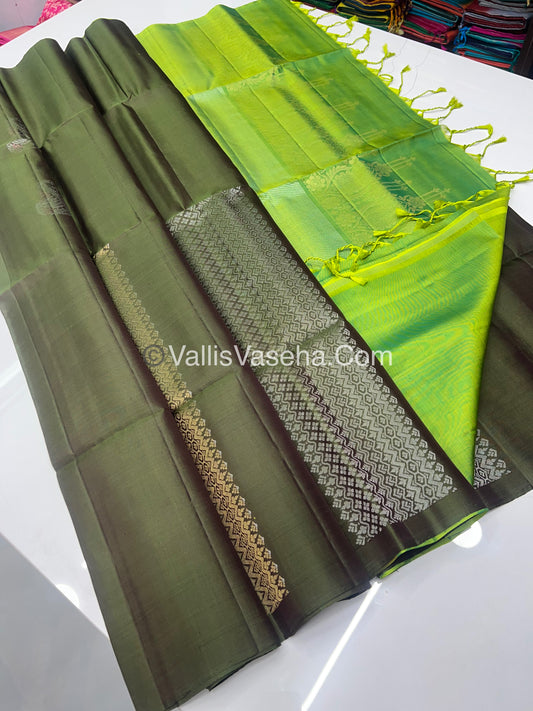 Pure Soft Silk Saree | Borderless |  VVPSS038