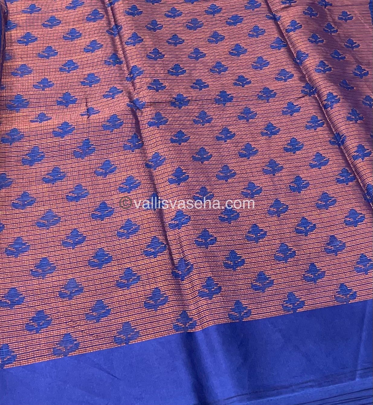 Mixed Cotton Brasso Saree - VVBS001