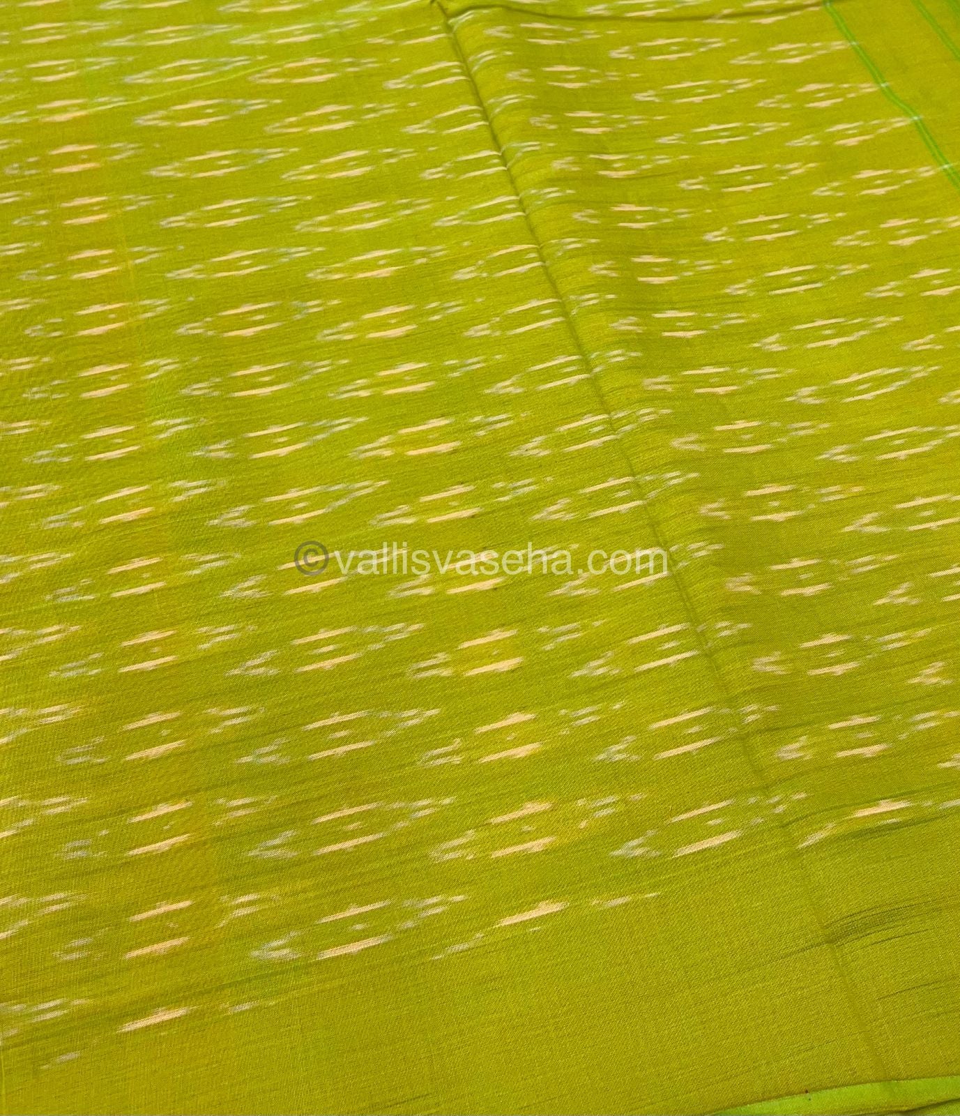 Ikkat Mercerised Cotton Saree - VVIKS001