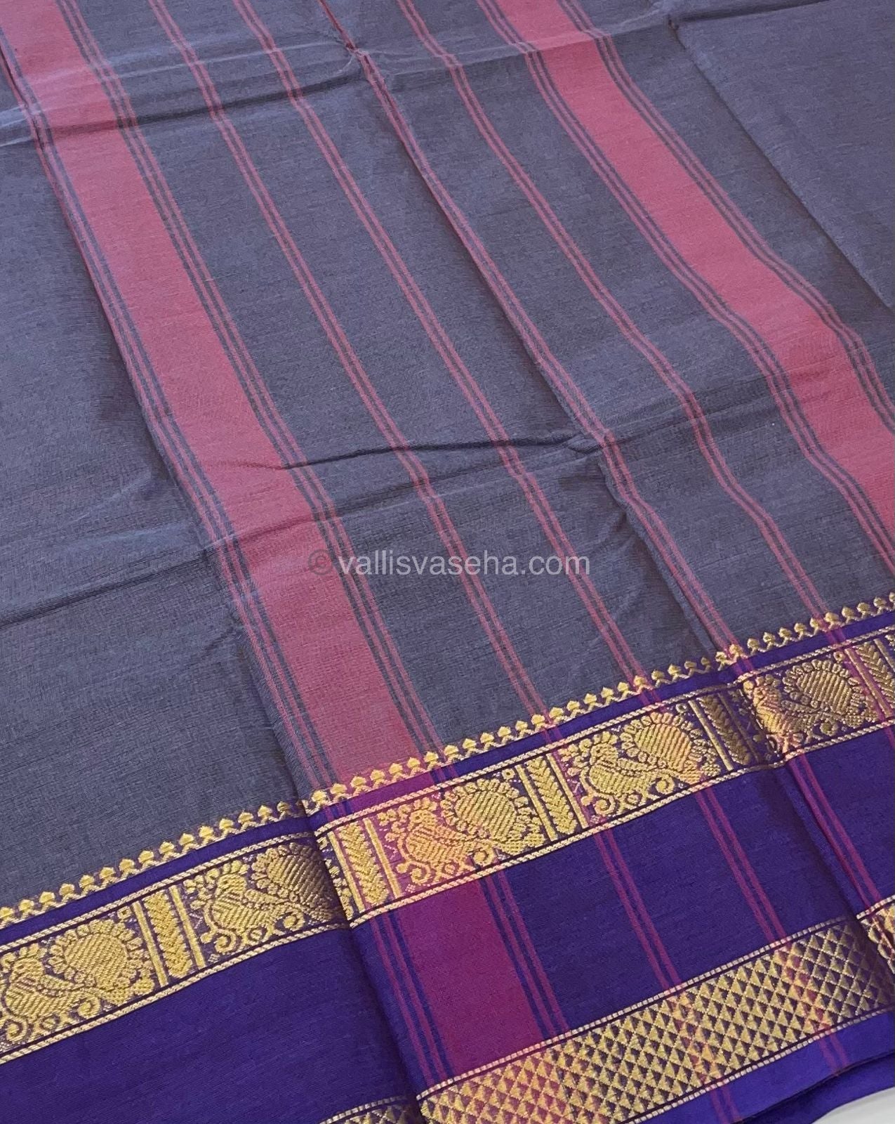 Kanchi Cotton Saree - VVKCS006