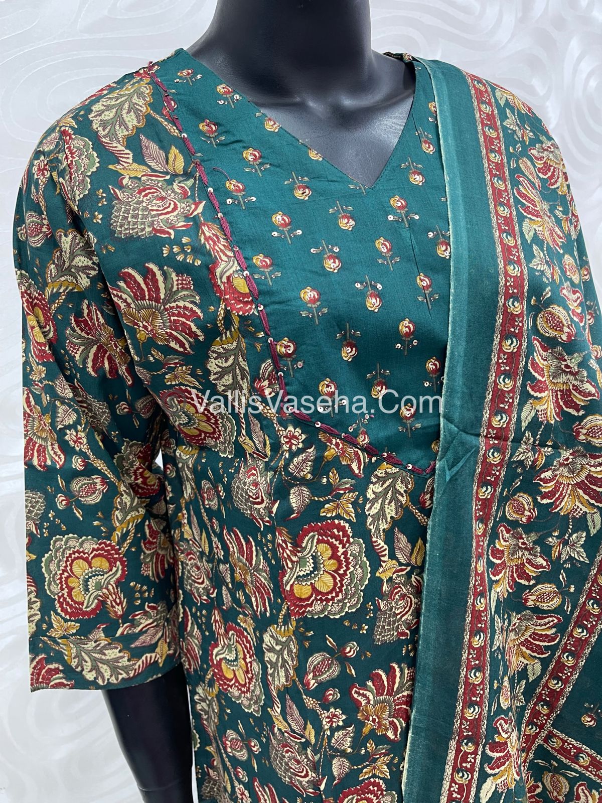 Ready Made - Salwar, Kameez & Duppatta(3pc) -Printed - VVRS301