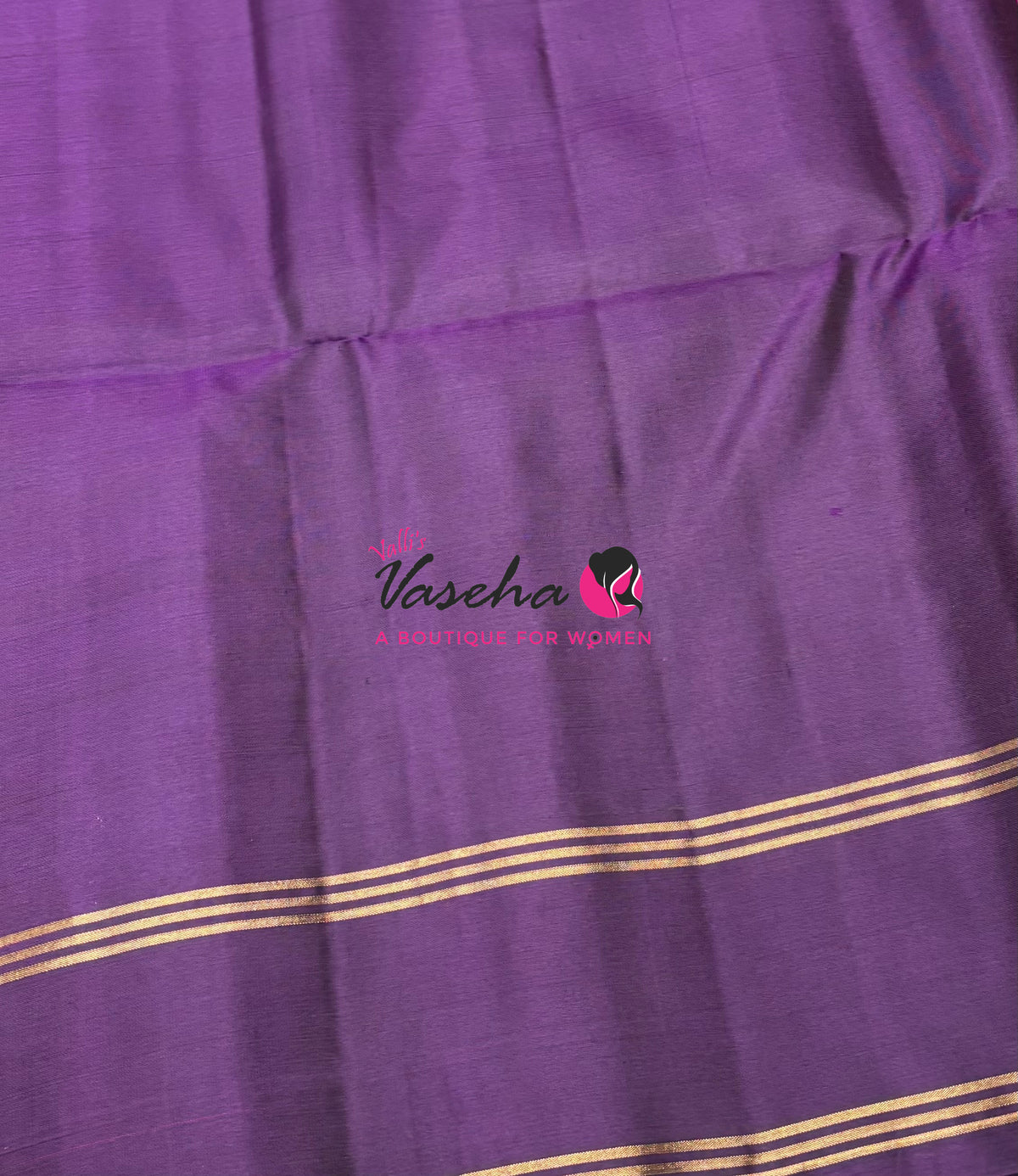Pure Soft Silk Saree - Pink & Purple Combo - VVPSS145