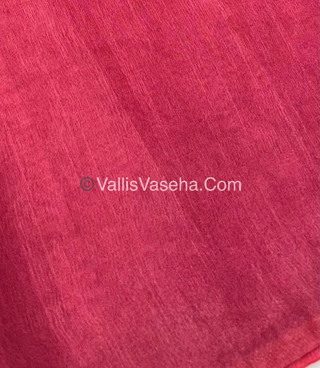Bhagalpuri Silk - Dark Orange With Pink - VVBS005