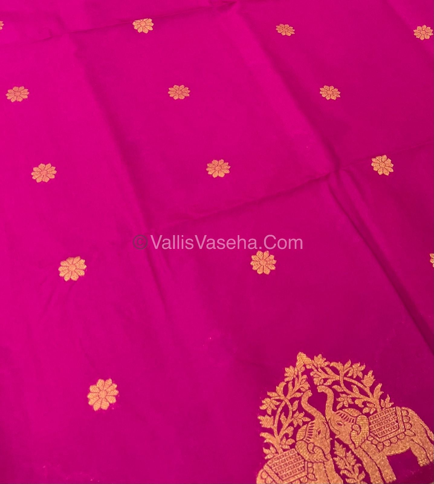 Mulberry Semi Silk - Dark pink Shade - VVMSS003