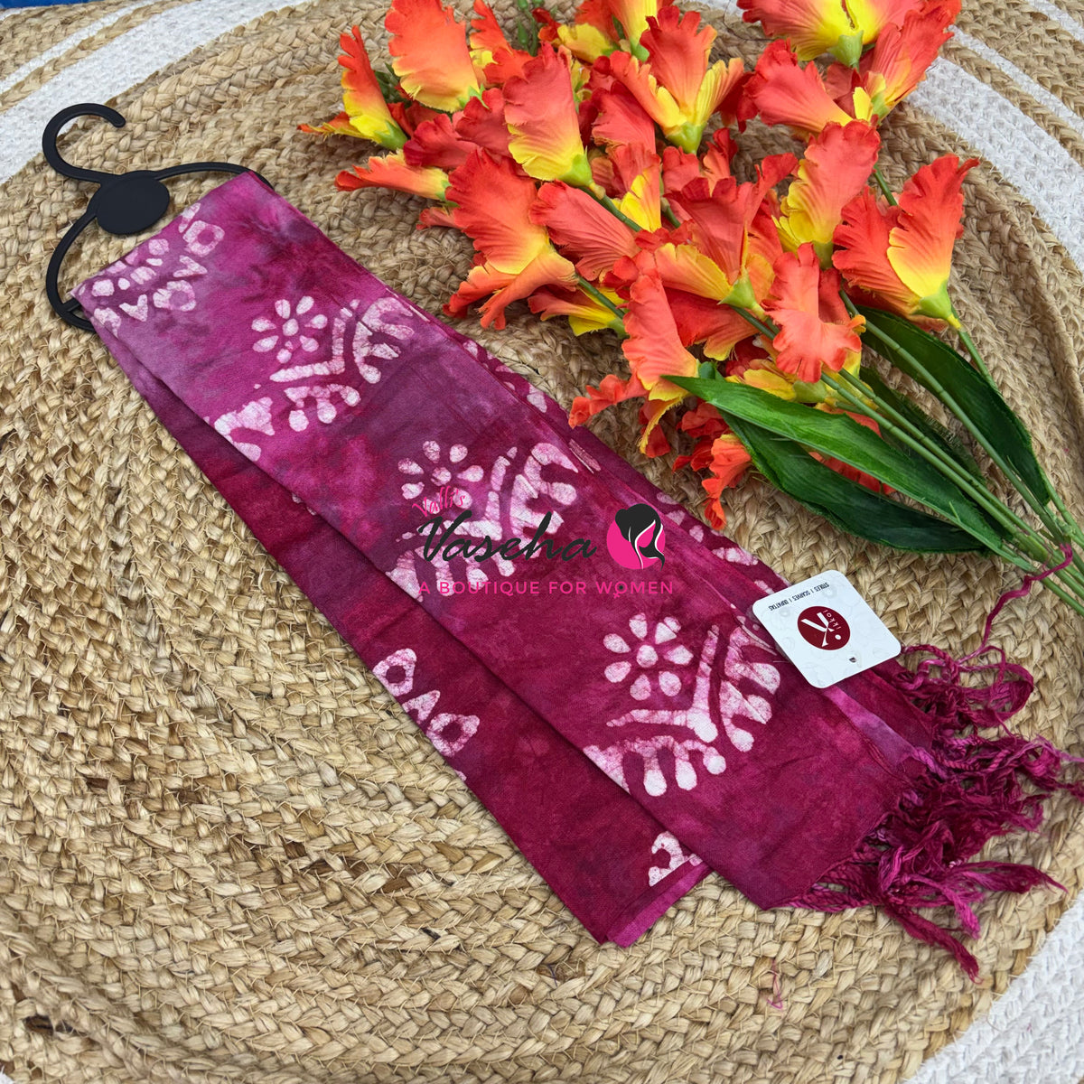 Stoles & Dupattas - Batik print - VVSD001