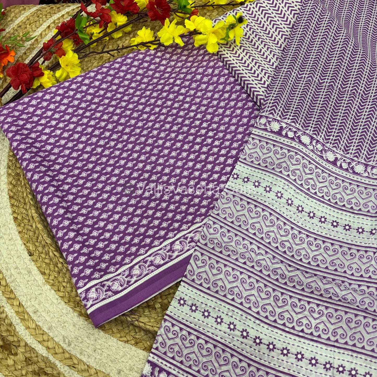 Pure Mul Mul Cotton | Unstitched Material | VVUSM019