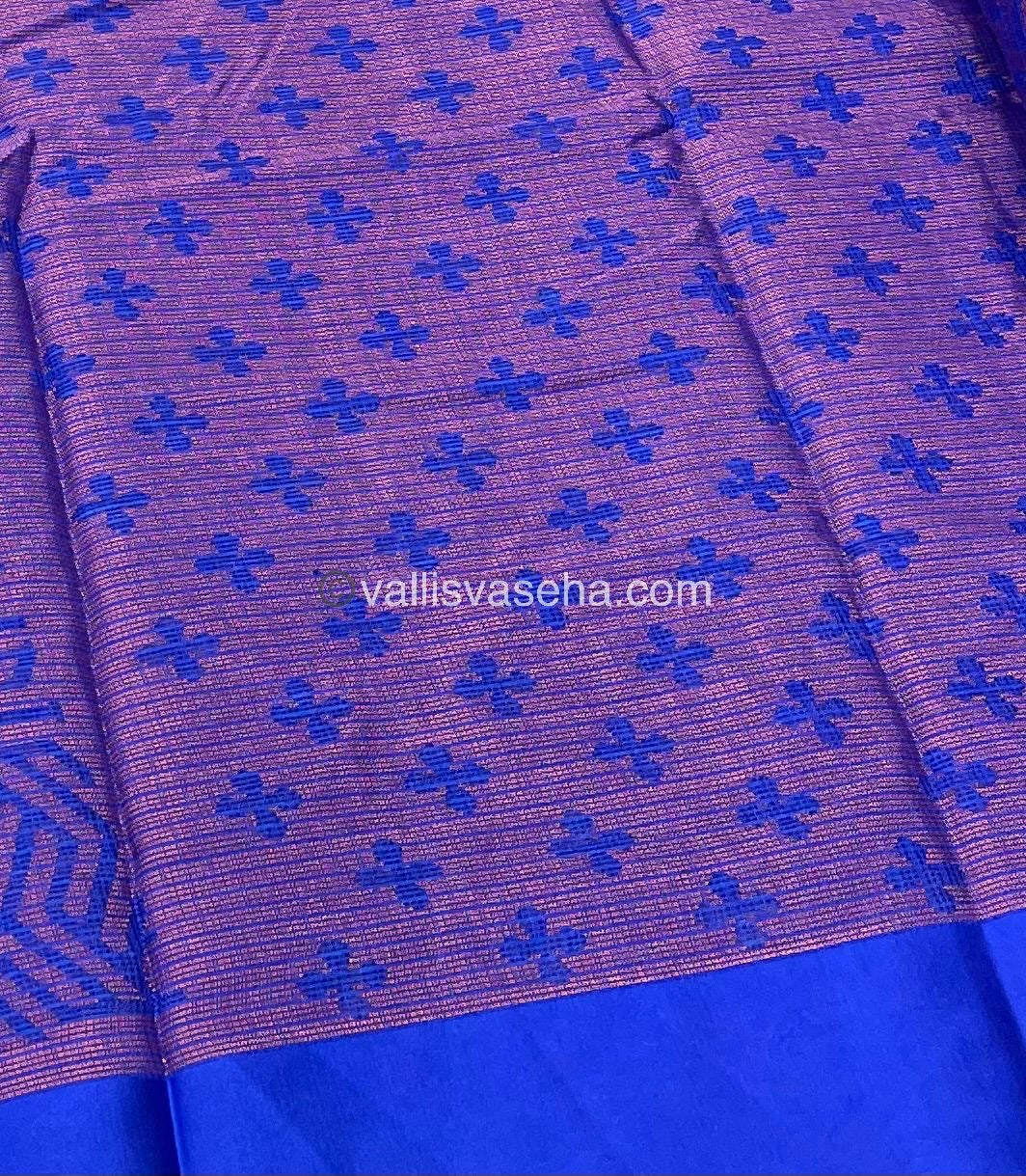 Mixed Cotton Brasso Saree - VVBS001