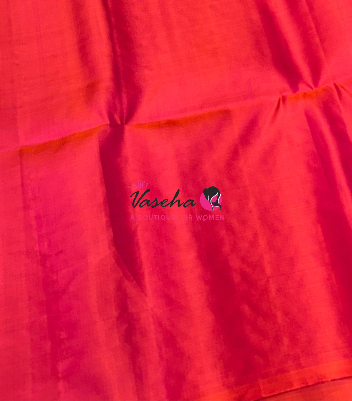 Pure Soft Silk Saree - Dual Tone Green With Orange Peach Combo - VVPSS139