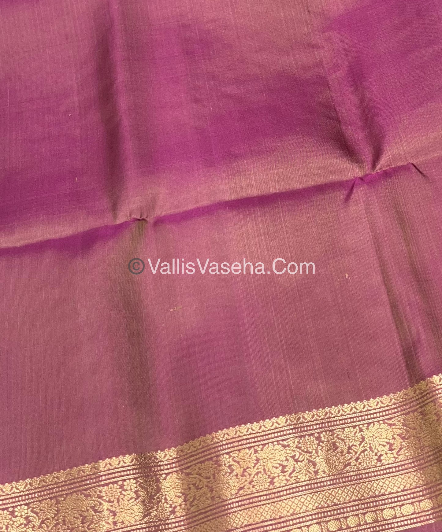Pure Soft Silk Saree - Kanchi Border - VVPSS033