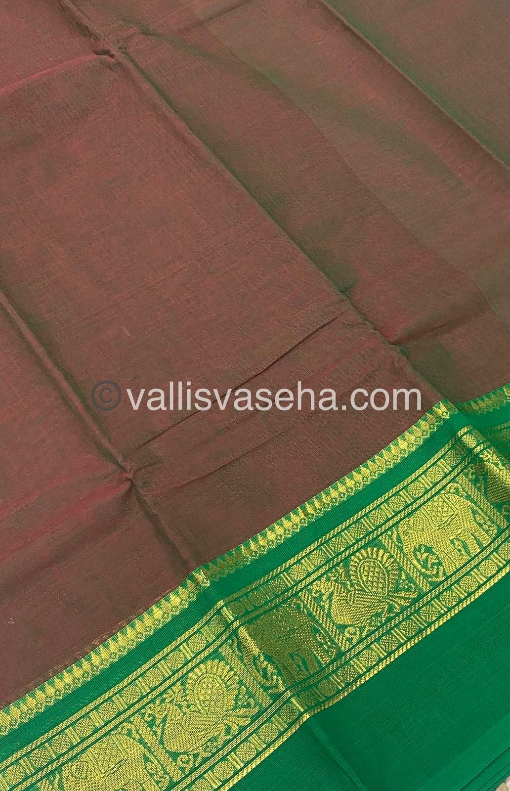 Kanchi Cotton Saree - VVKCS007