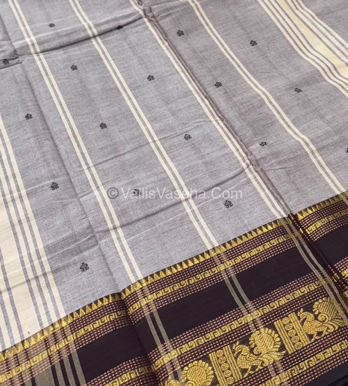 Kanchi Cotton Saree - VVKCS012
