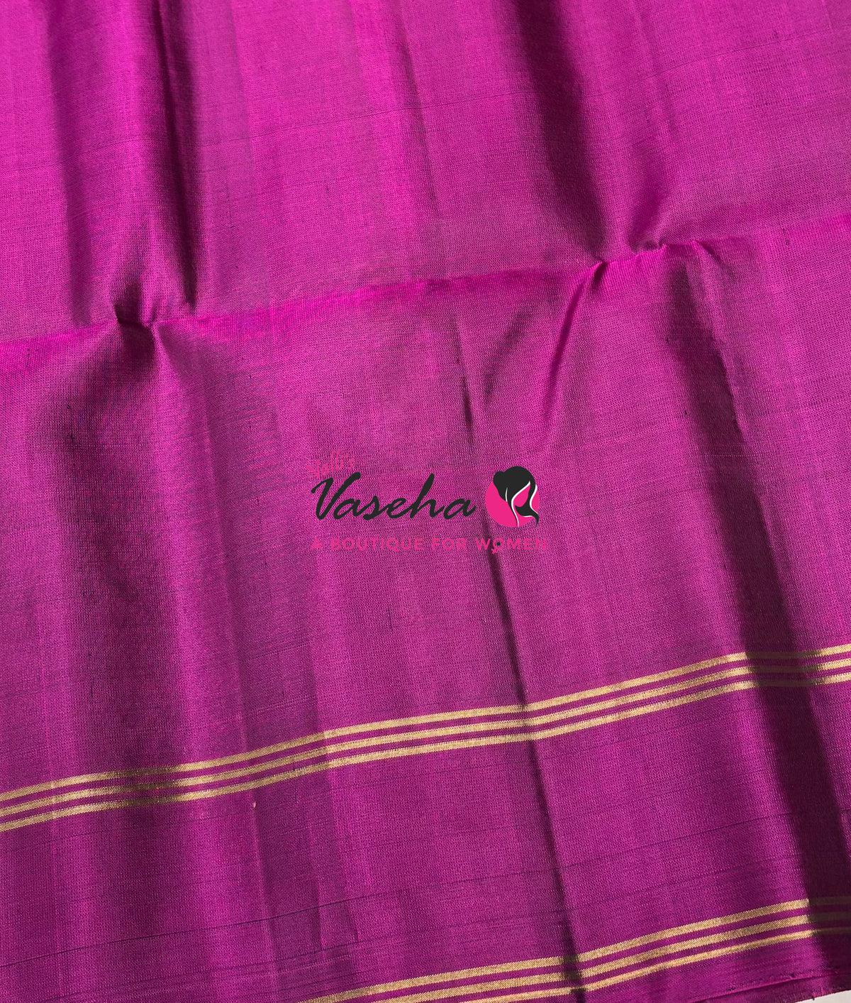 Pure Soft Silk Saree - Blue & Purplish Pink Combo - VVPSS145