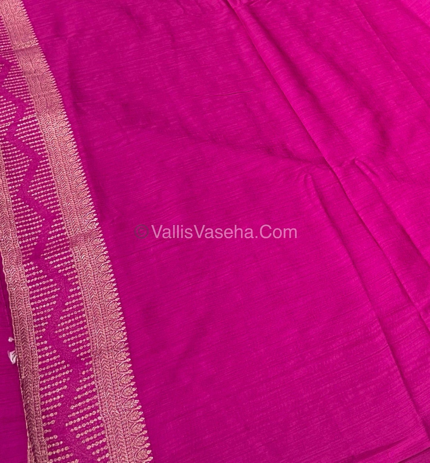 Banarasi - Heritage Silk - Semi Kathan Silk - Pink Shade- VVBHS002