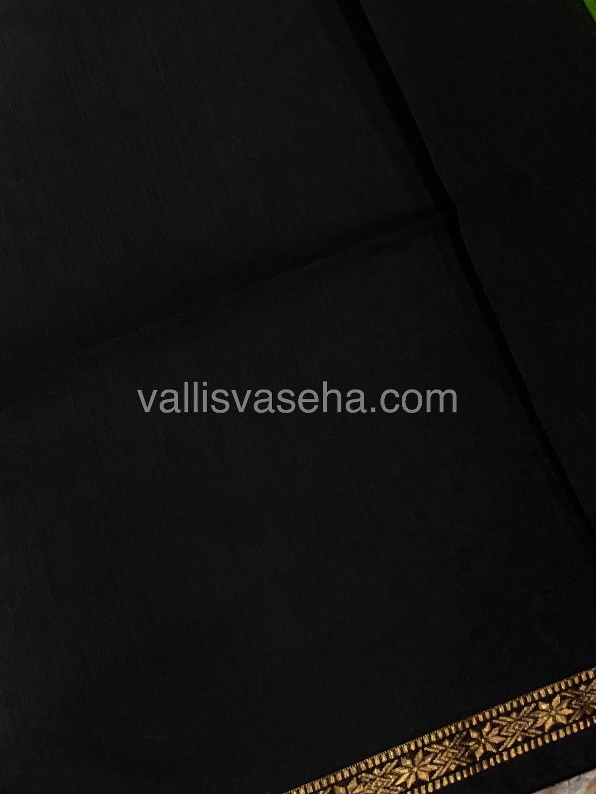 Semi Maheshwari Silk Cotton Saree - VVMSC006