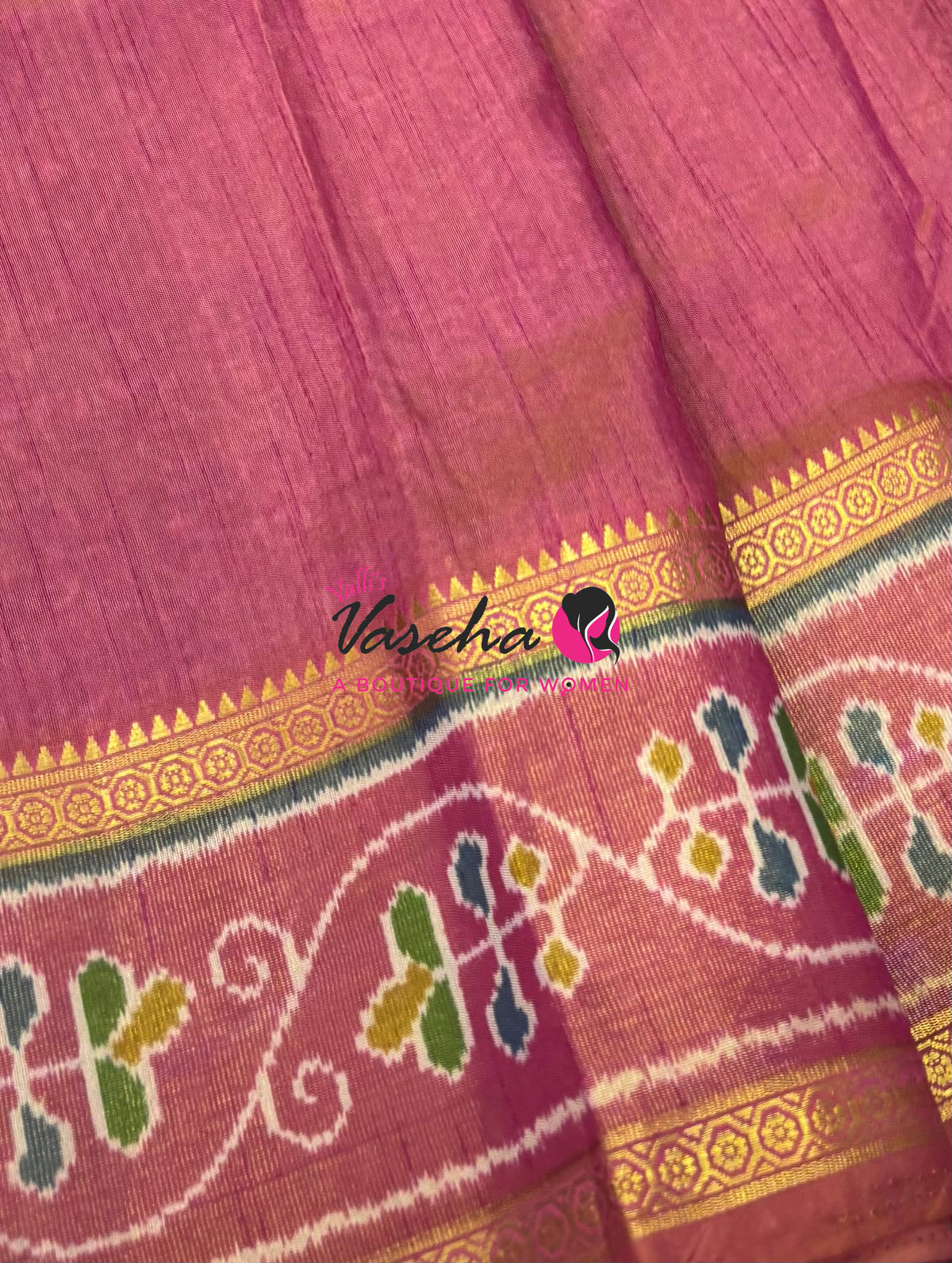 Semi Patola | Printed Silk Saree - Combo - VVSPS003