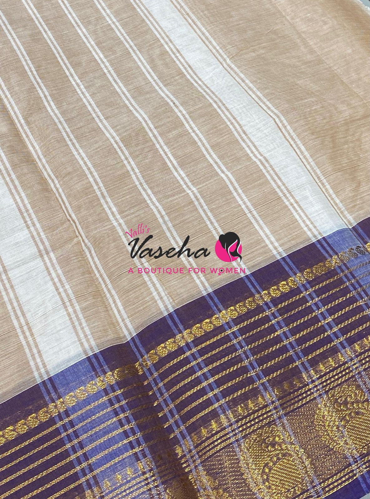 Kanchi Cotton Saree - VVKCS032
