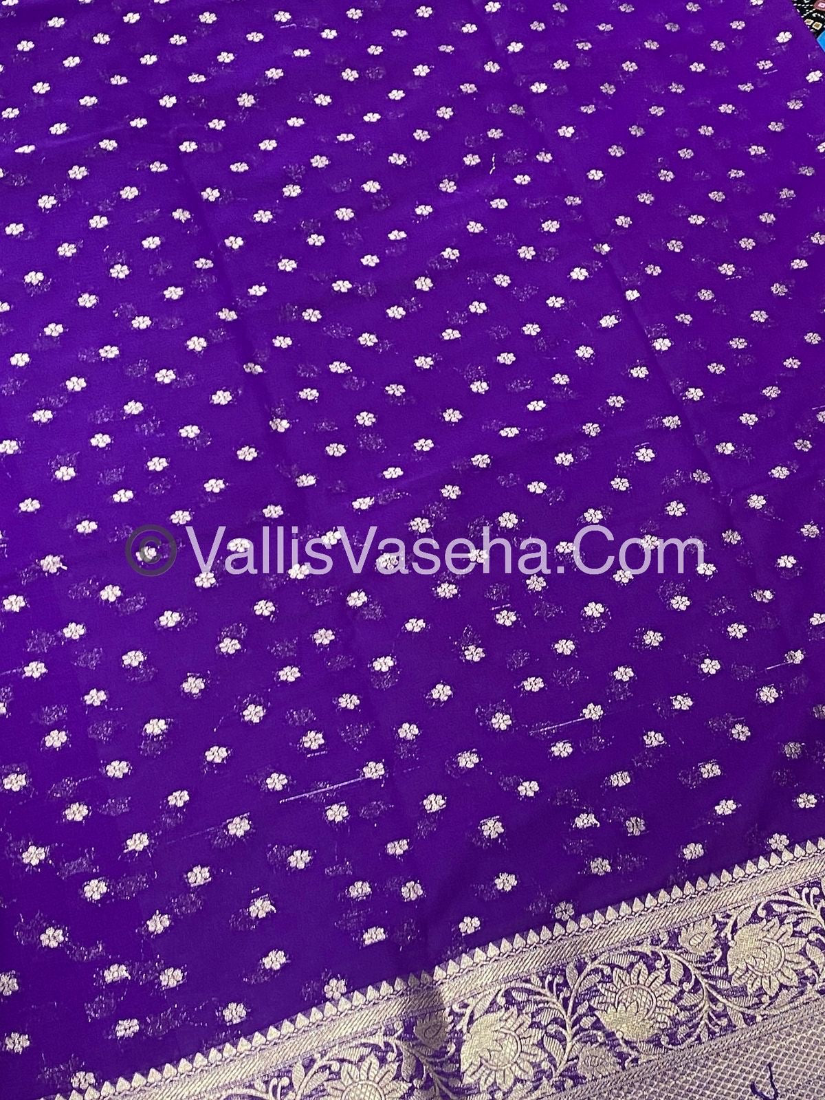 Premium Georgette Saree - VVPGS001