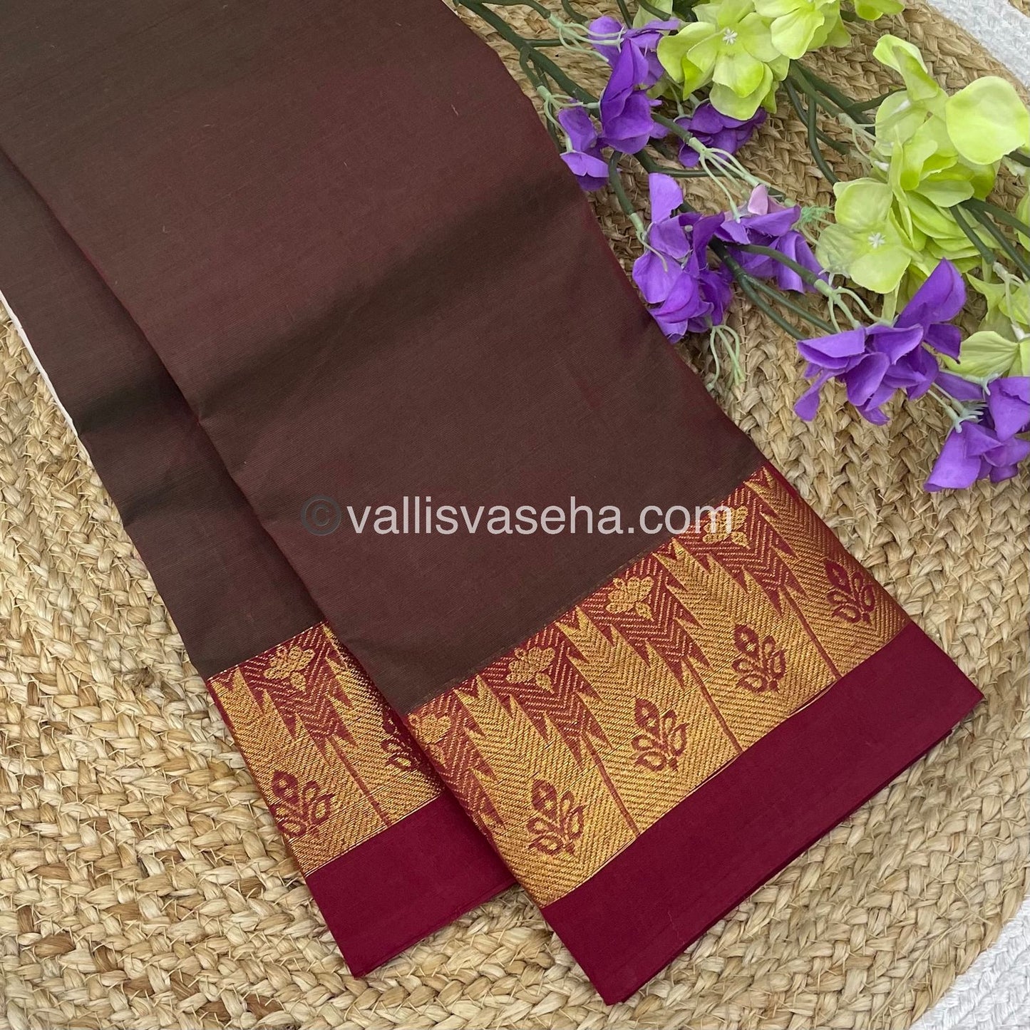 Kanchi Cotton Saree - VVKCS007