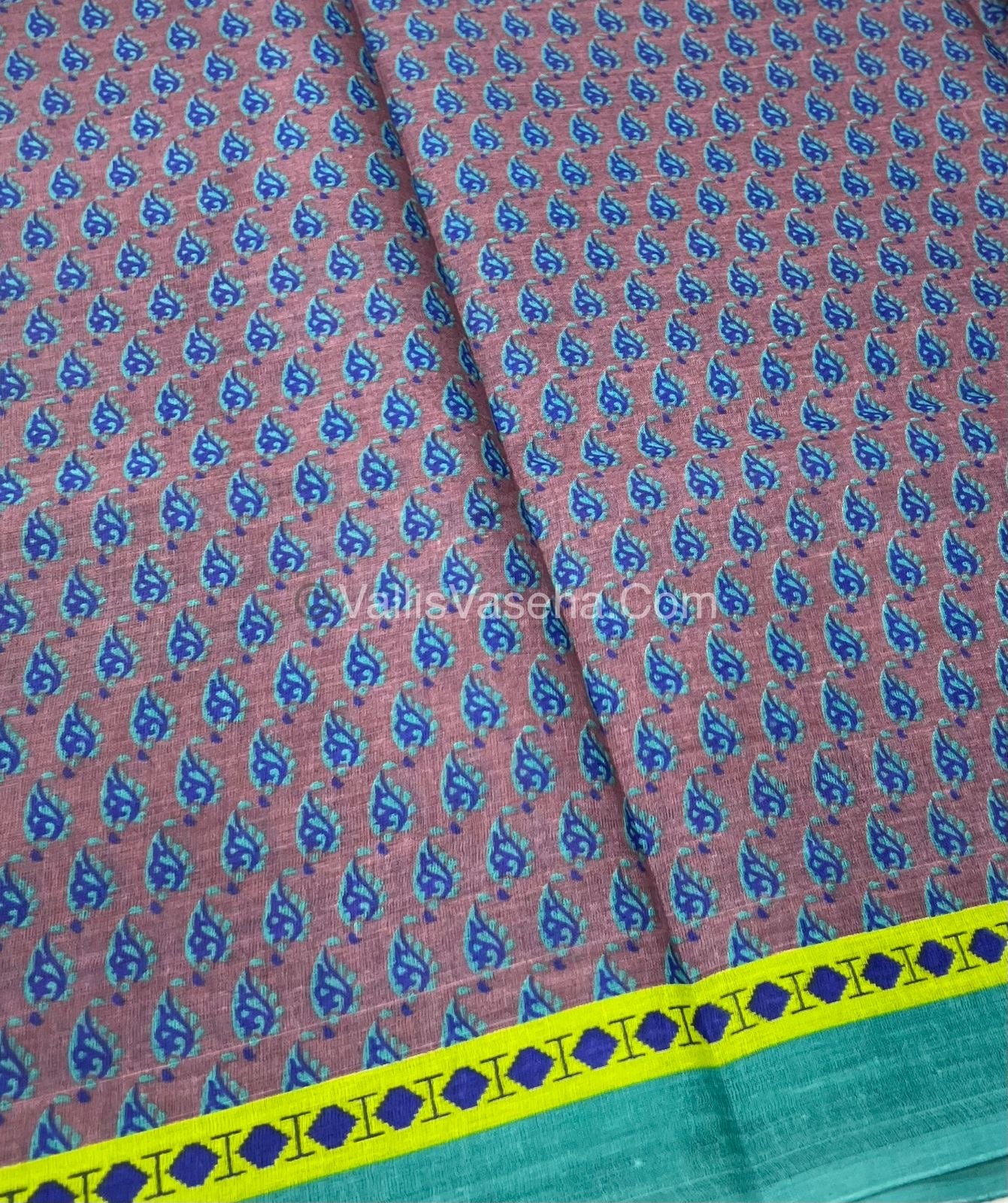 Pure Cotton Voile Saree | VVPVS001