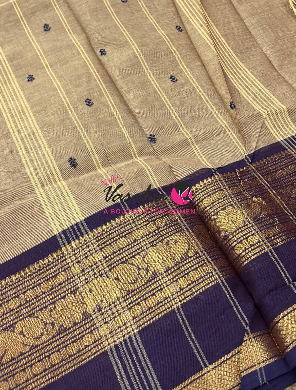 Chettinadu Cotton Saree - VVCCS003