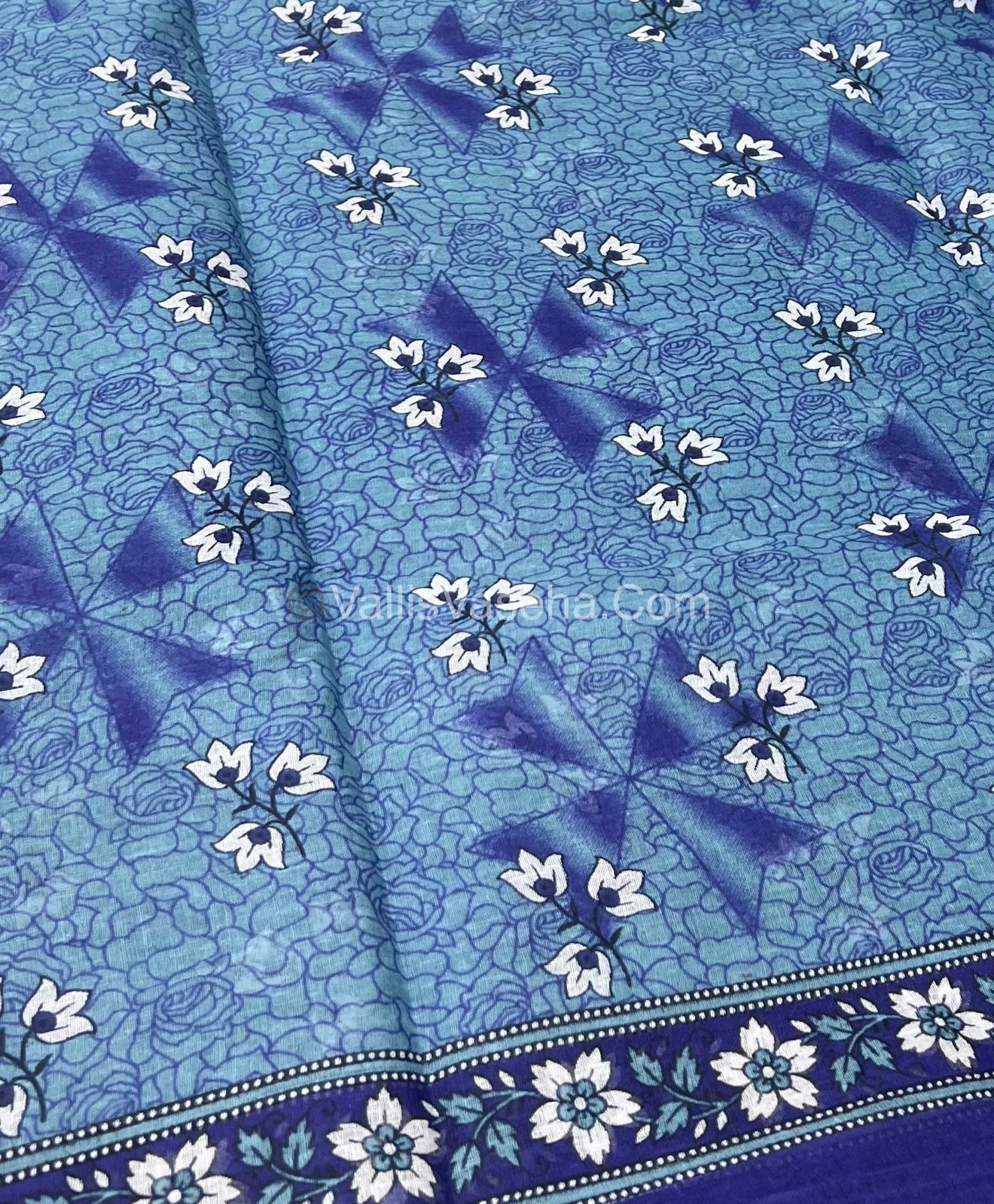 Pure Cotton Voile Saree | VVPVS001