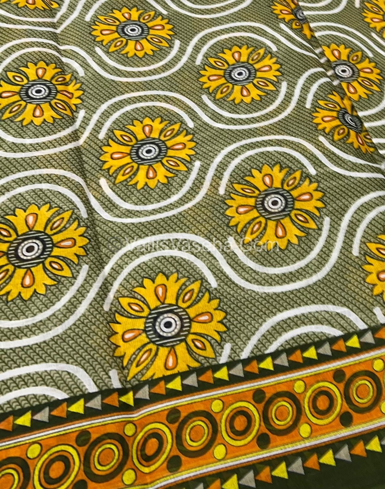 Pure Cotton Voile Saree | VVPVS001