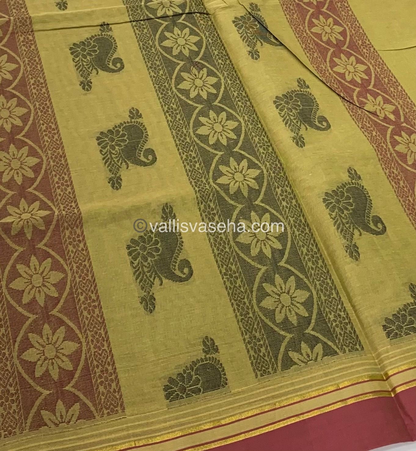 Handloom South Cotton Saree - VVSCS001