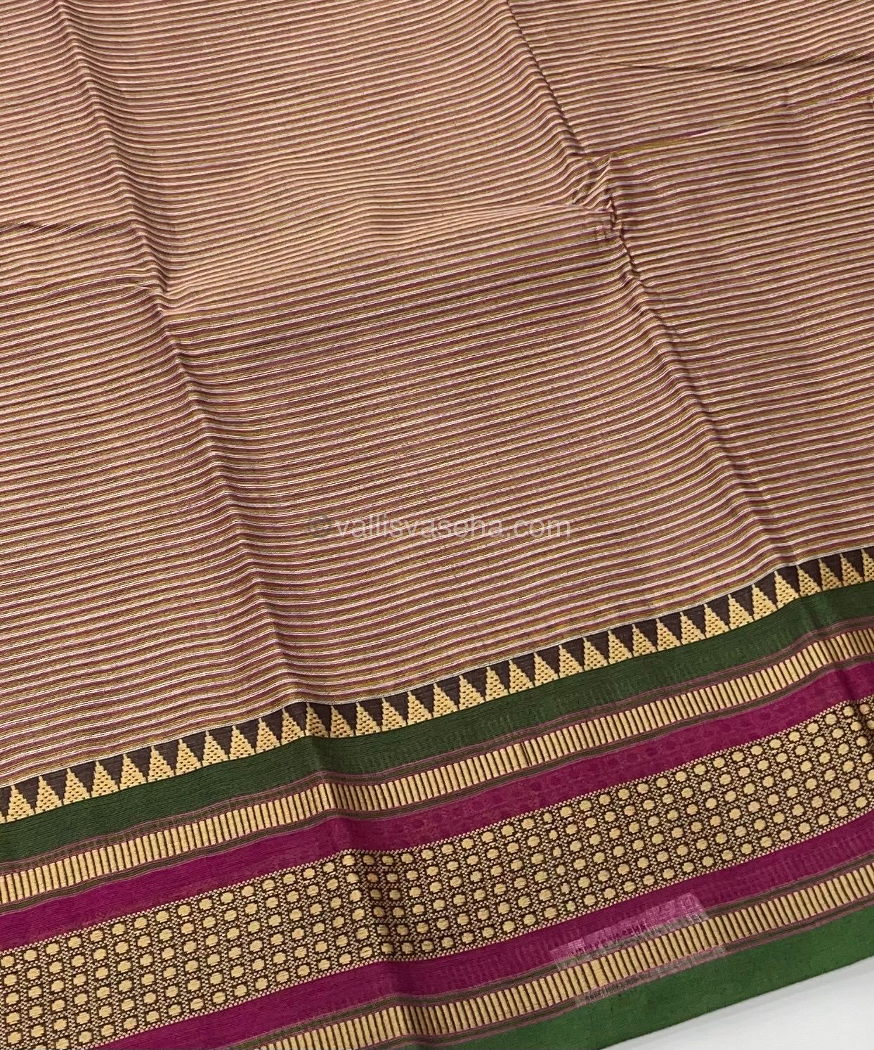 Kanchi Cotton Saree - VVKCS005