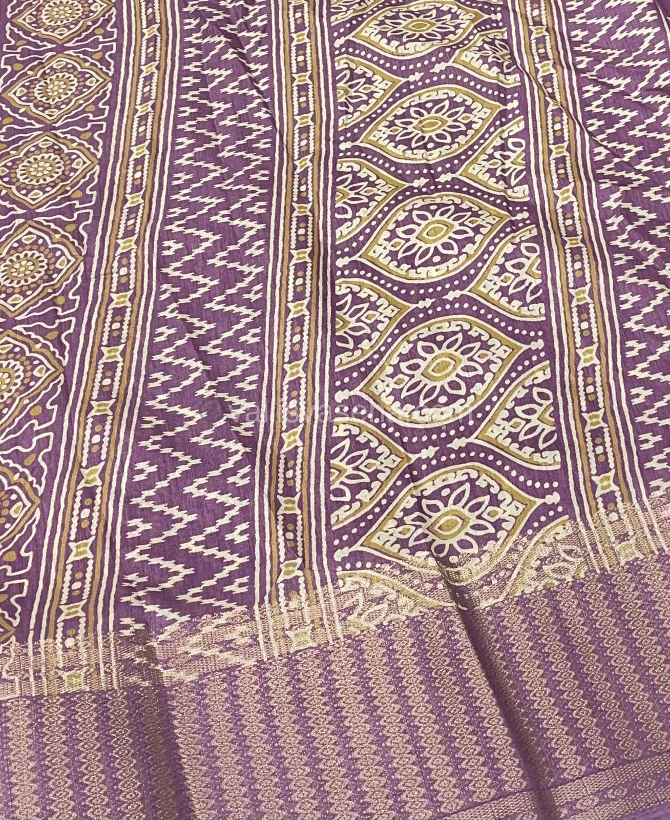 Semi Binny Silk - Purplish Pink Shade - VVSBS002