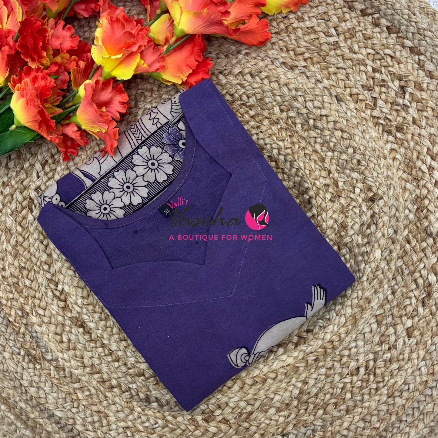 Ready Made - Kalamkari Kurti - VVRKK003