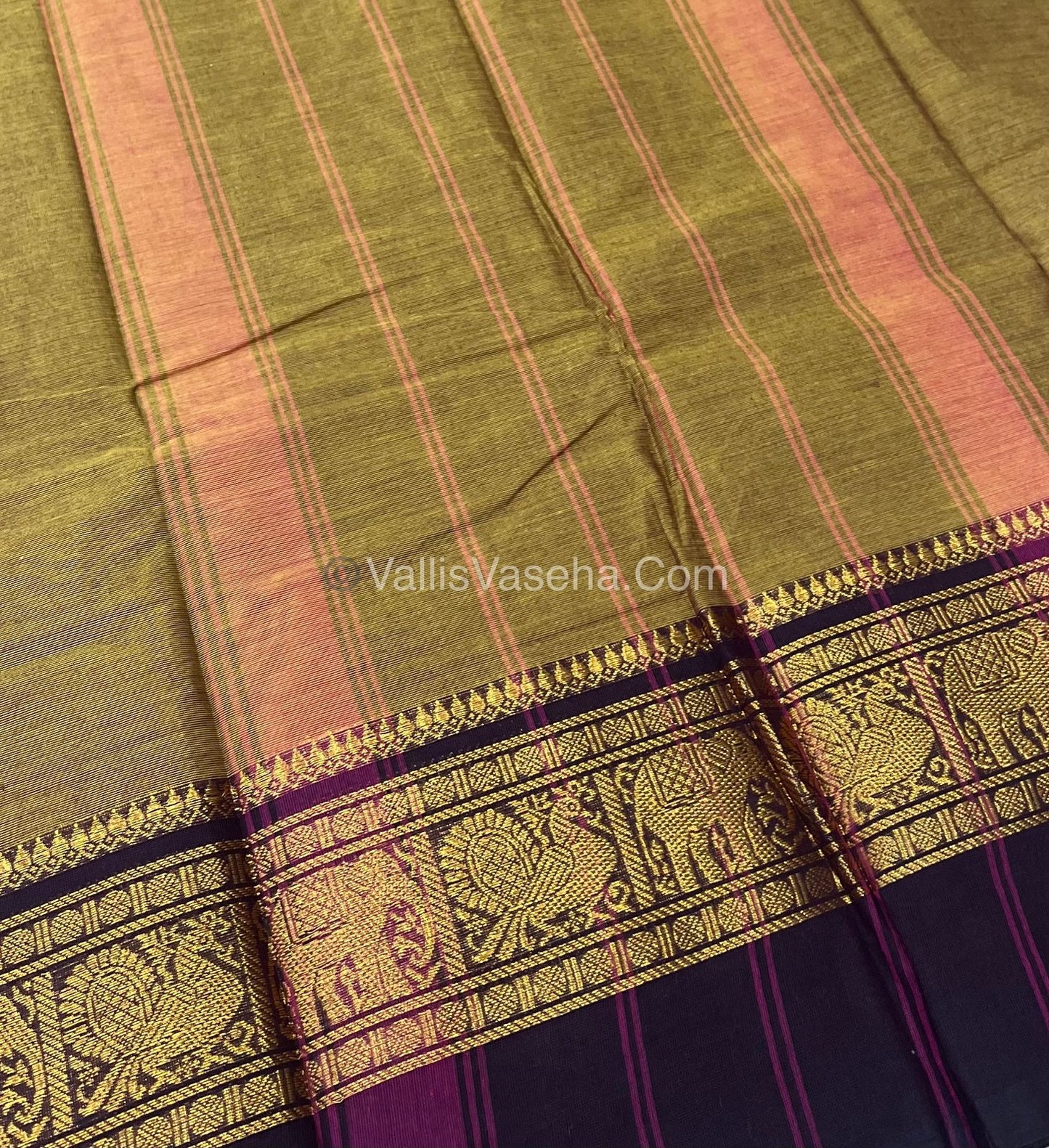 Kanchi Cotton Saree - VVKCS007