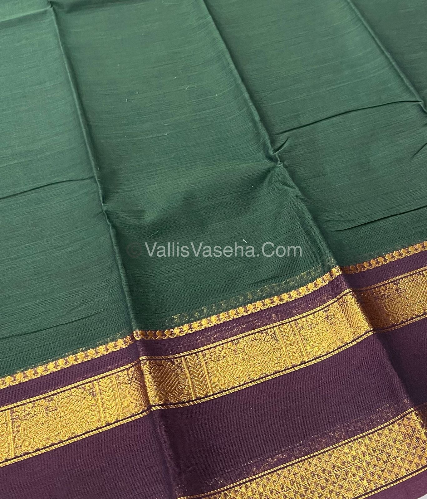 Kanchi Cotton Saree - VVKCS007