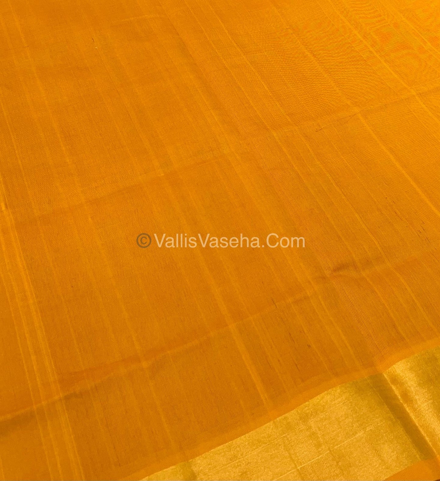 Semi Silk Cotton Saree - Red & Yellow Combo - VVSSC001