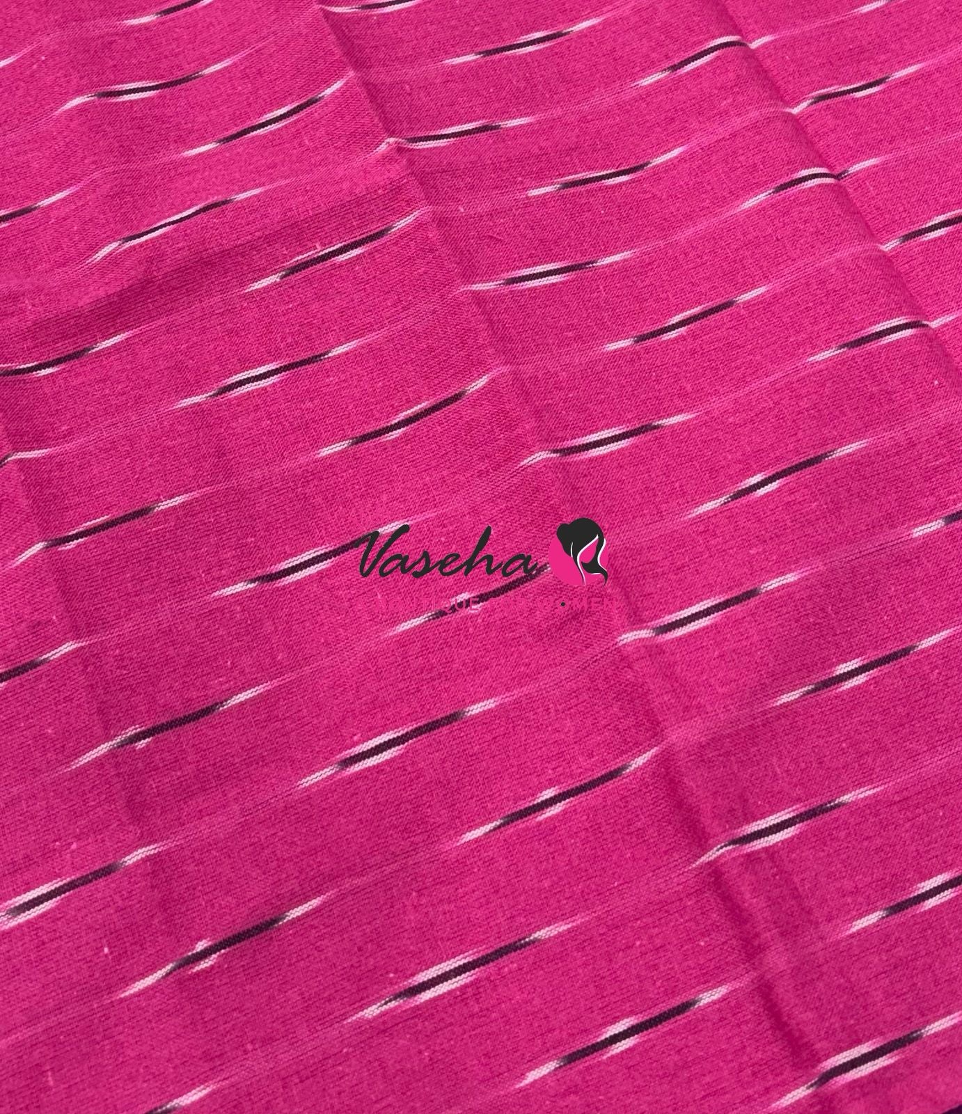Ikkat Mercerised Cotton Saree - Single Ikkat - VVIKS001