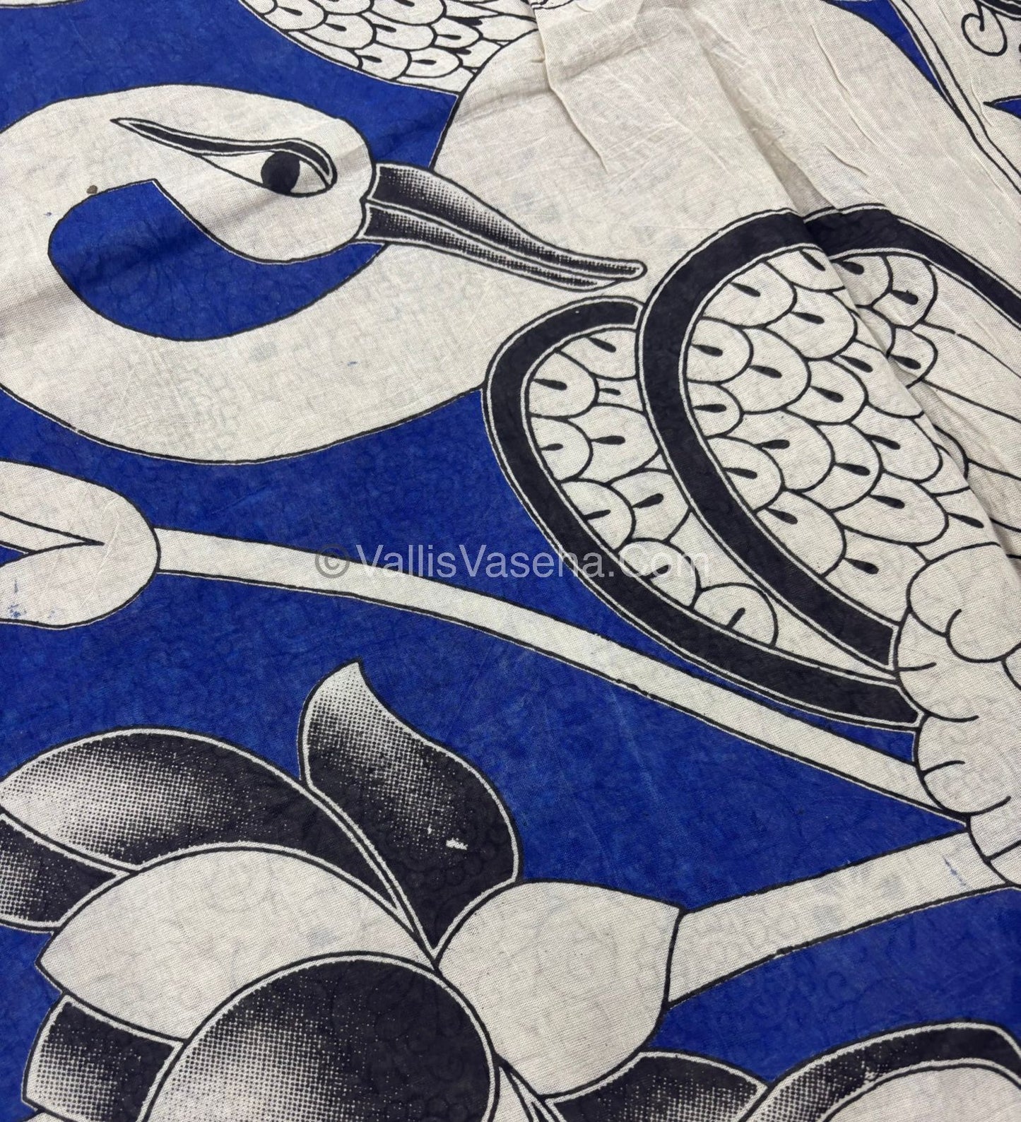 Pure Kalamkari Cotton Saree - VVPKC002