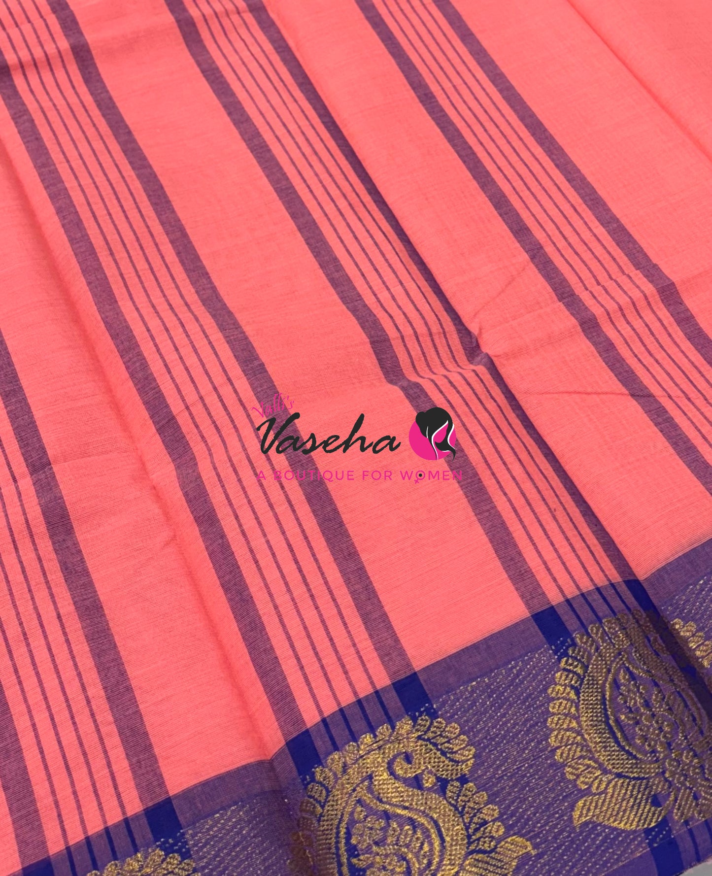 Kanchi Cotton Saree - VVKCS028