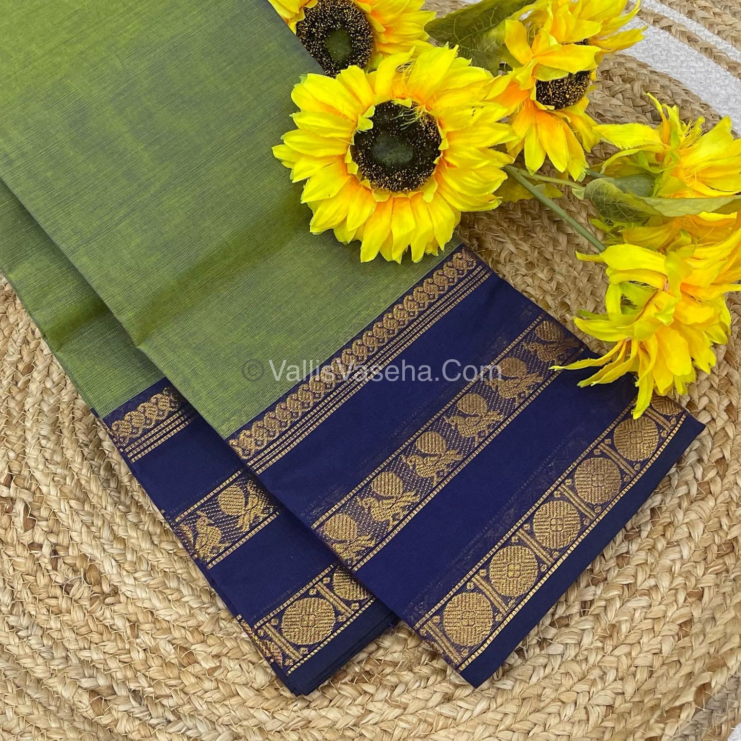 Kanchi Cotton Saree - VVKCS010