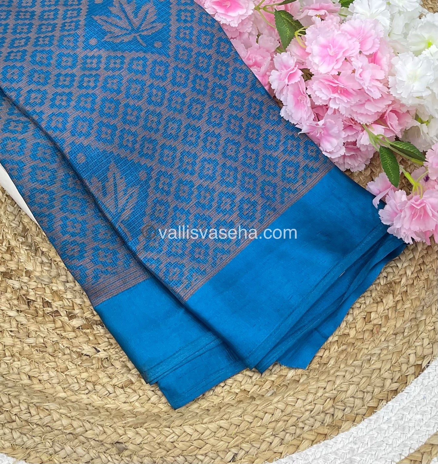 Mixed Cotton Brasso Saree - VVBS001