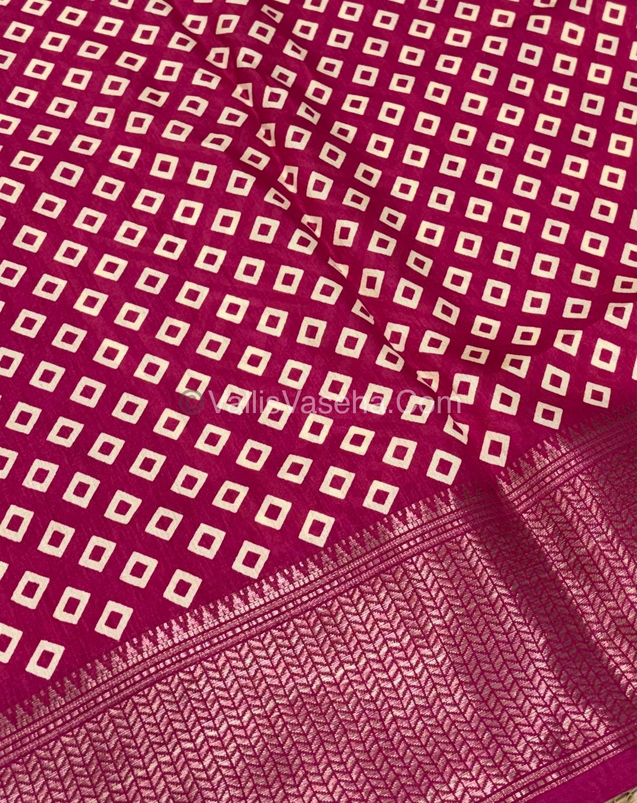 30% less - Offer Saree - Semi Dola Saree - VVDS003