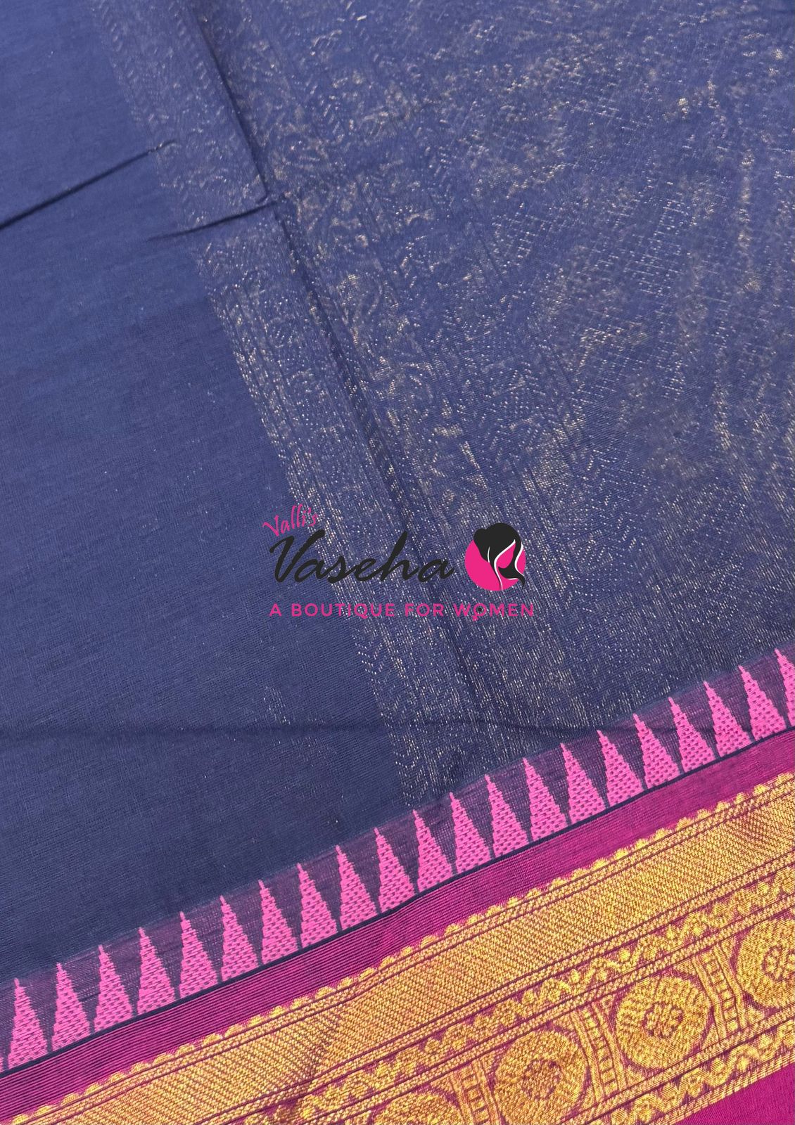 Kanchi Cotton Saree - VVKCS023