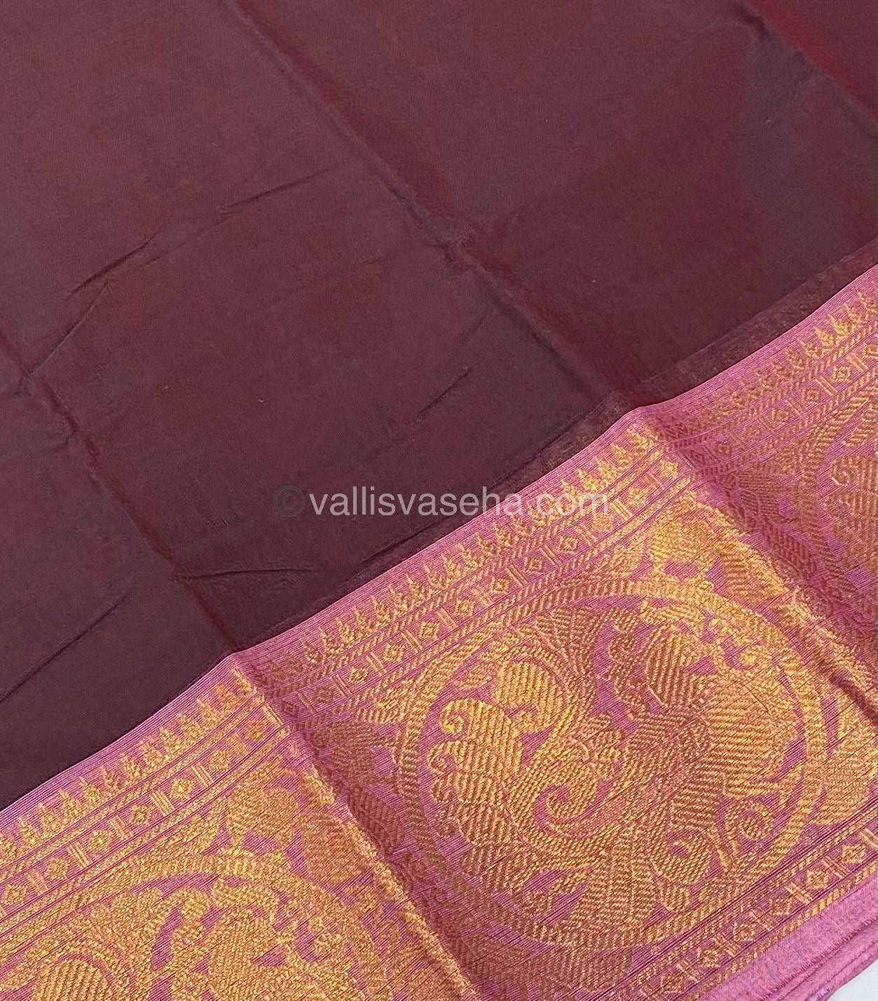 Kanchi Cotton Saree - VVKCS007
