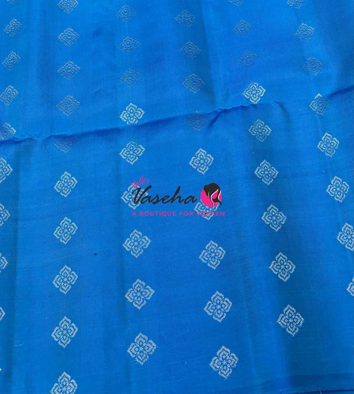 Pure Soft Silk Saree - Border Less - Brown & Blue Combo - VVPSS066