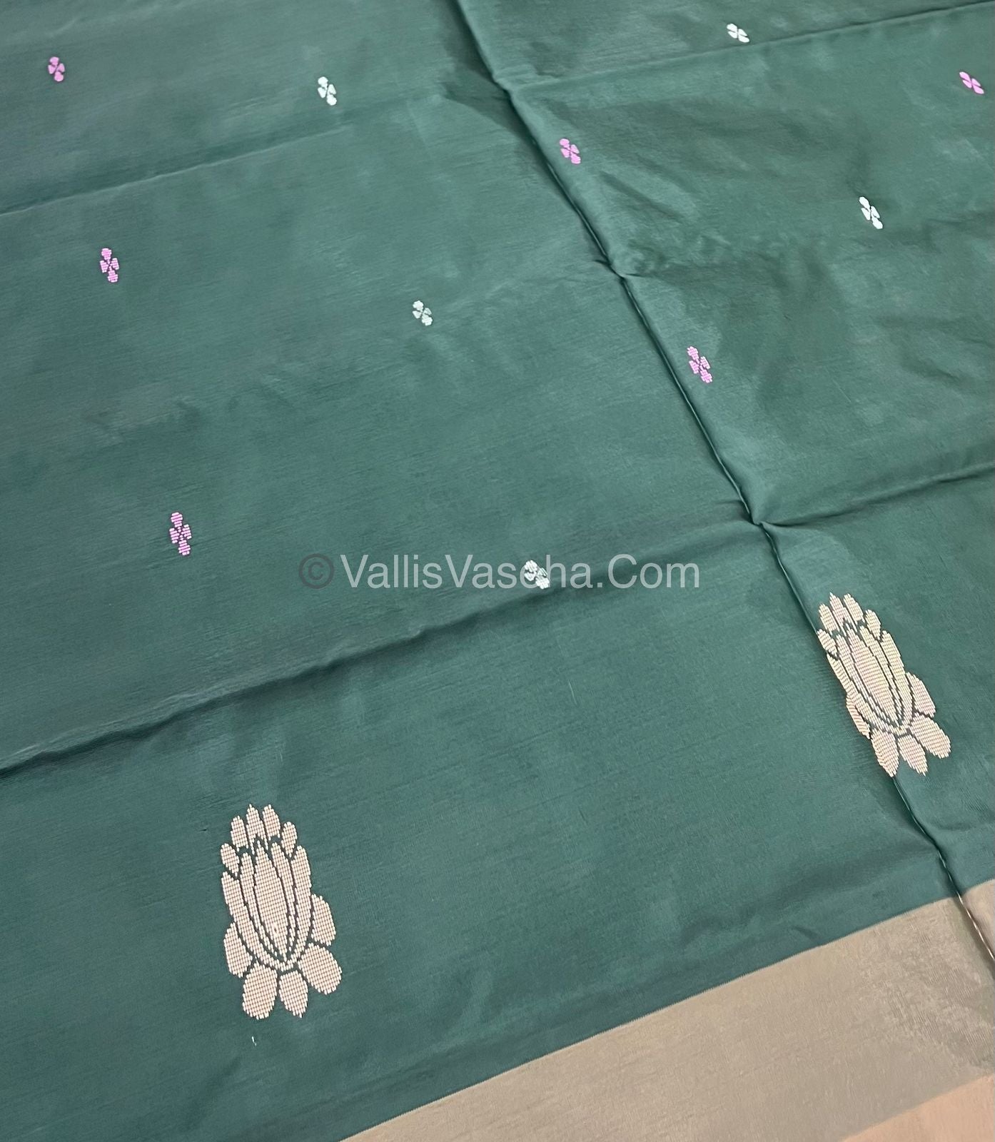 Vazhai Pattu Saree / Banana Pith - With Blouse - VVVPS003
