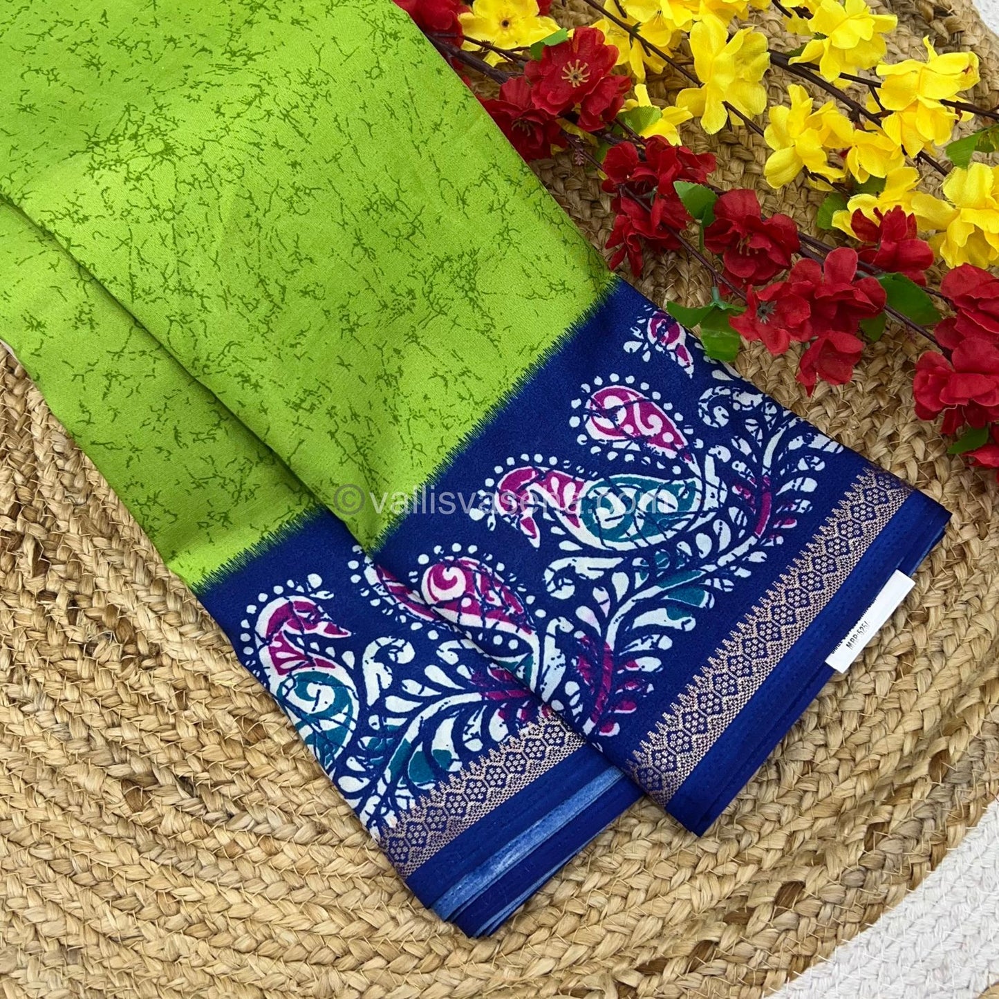 Budget Friendly Sarees - Casual Wear Sarees - Crackle Silk - VVCS001