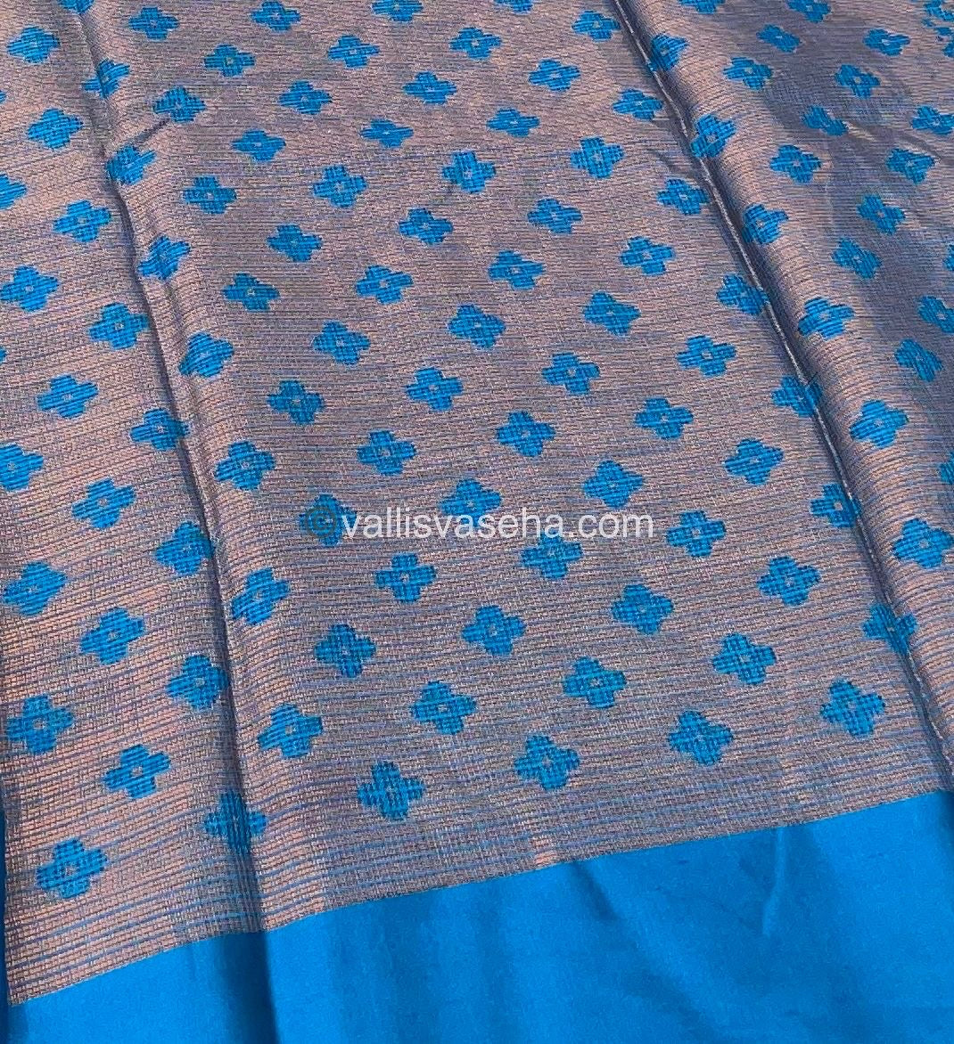Mixed Cotton Brasso Saree - VVBS001