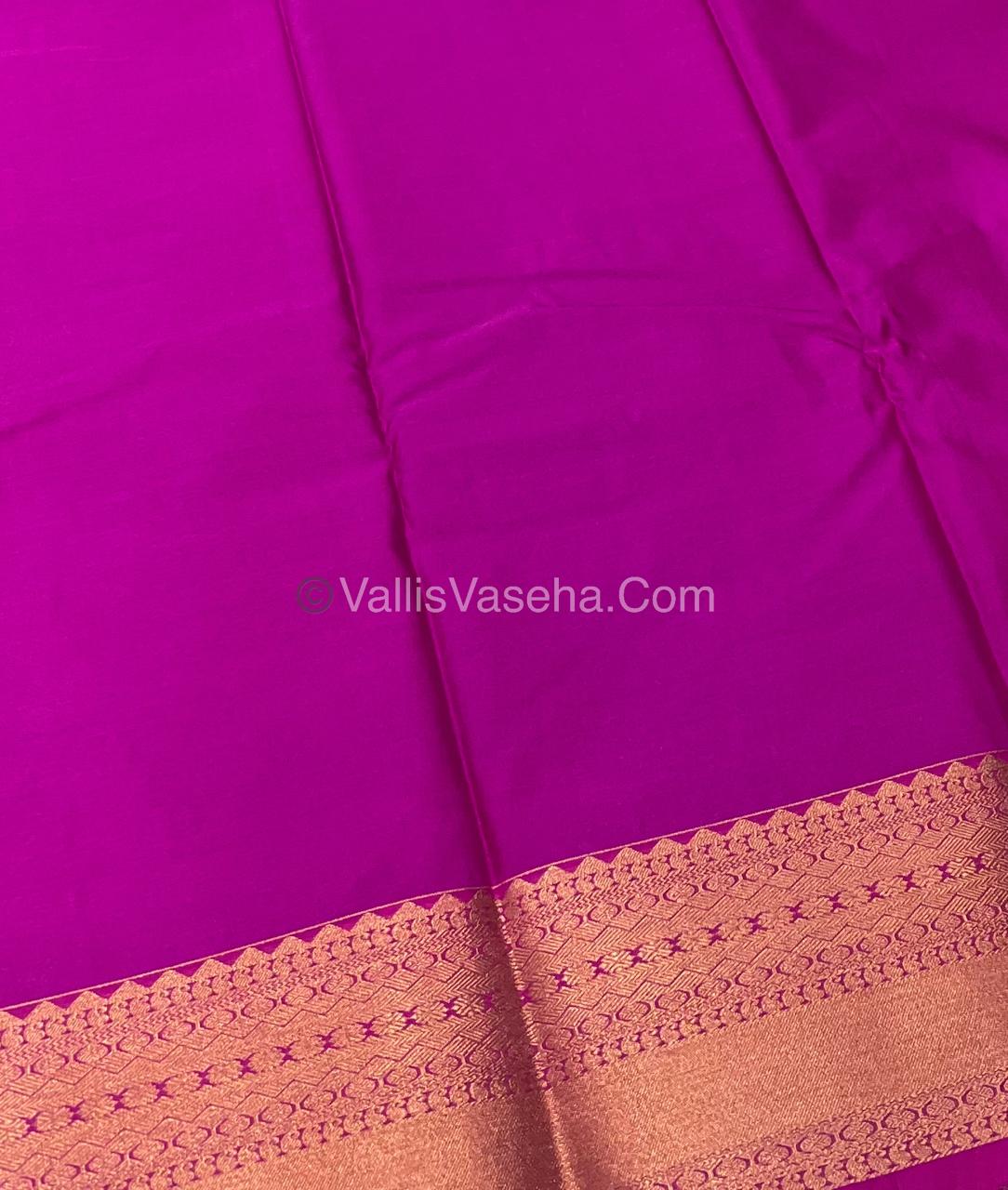 Semi Kanchipuram Soft Silk - VVSSS008
