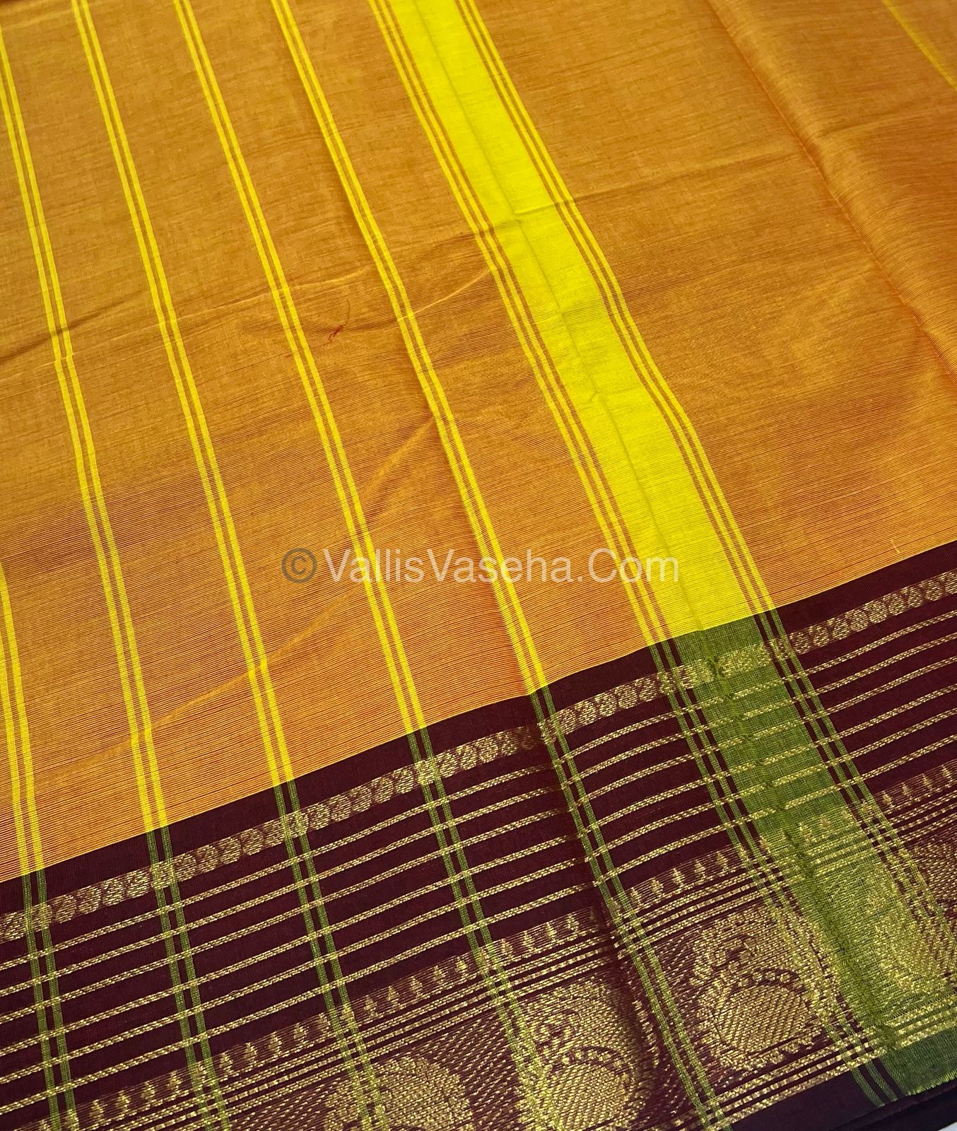 10 Yards - Kanchi Cotton Saree - VVKC901