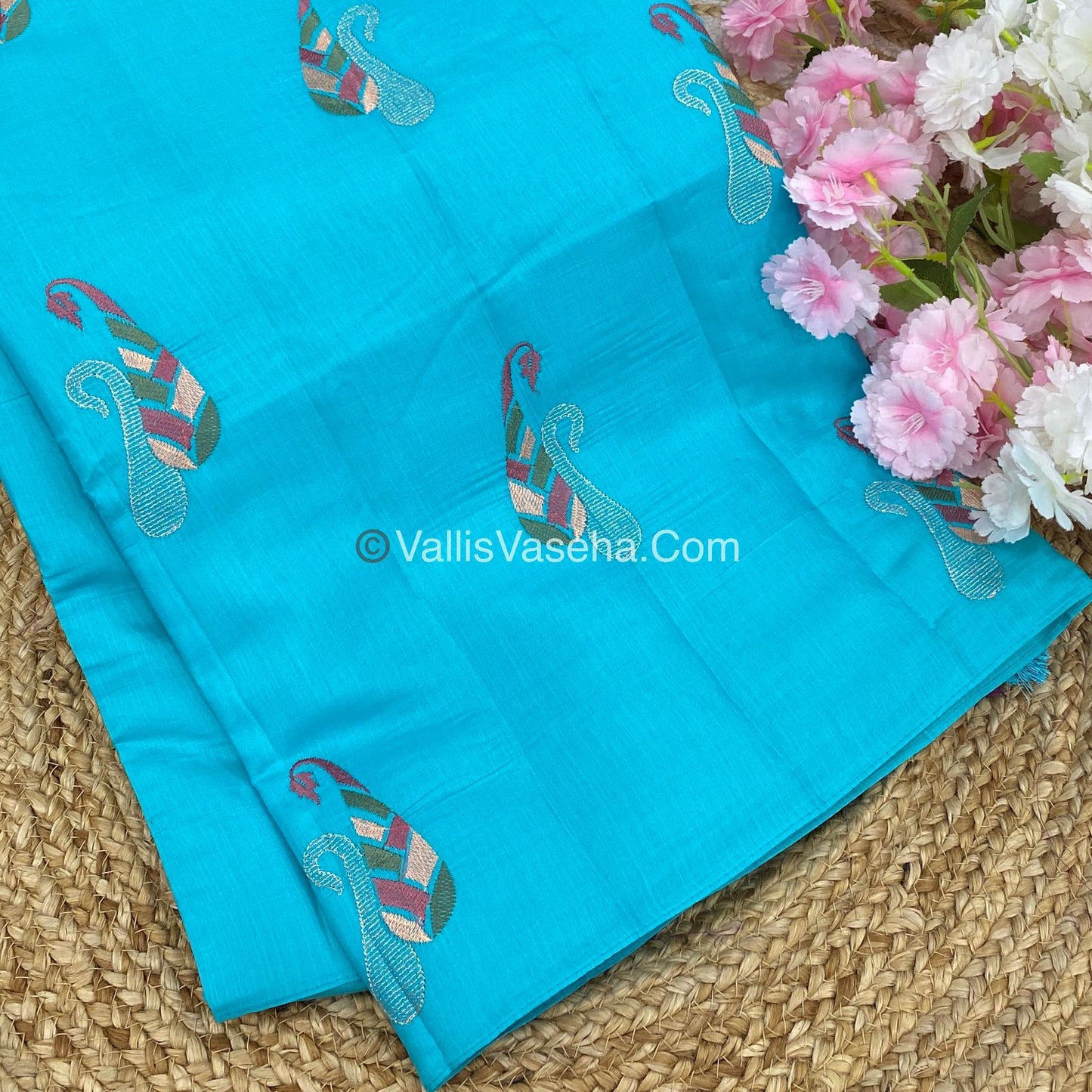 Butter Silk - Blue & Purple Combo - VVBS002