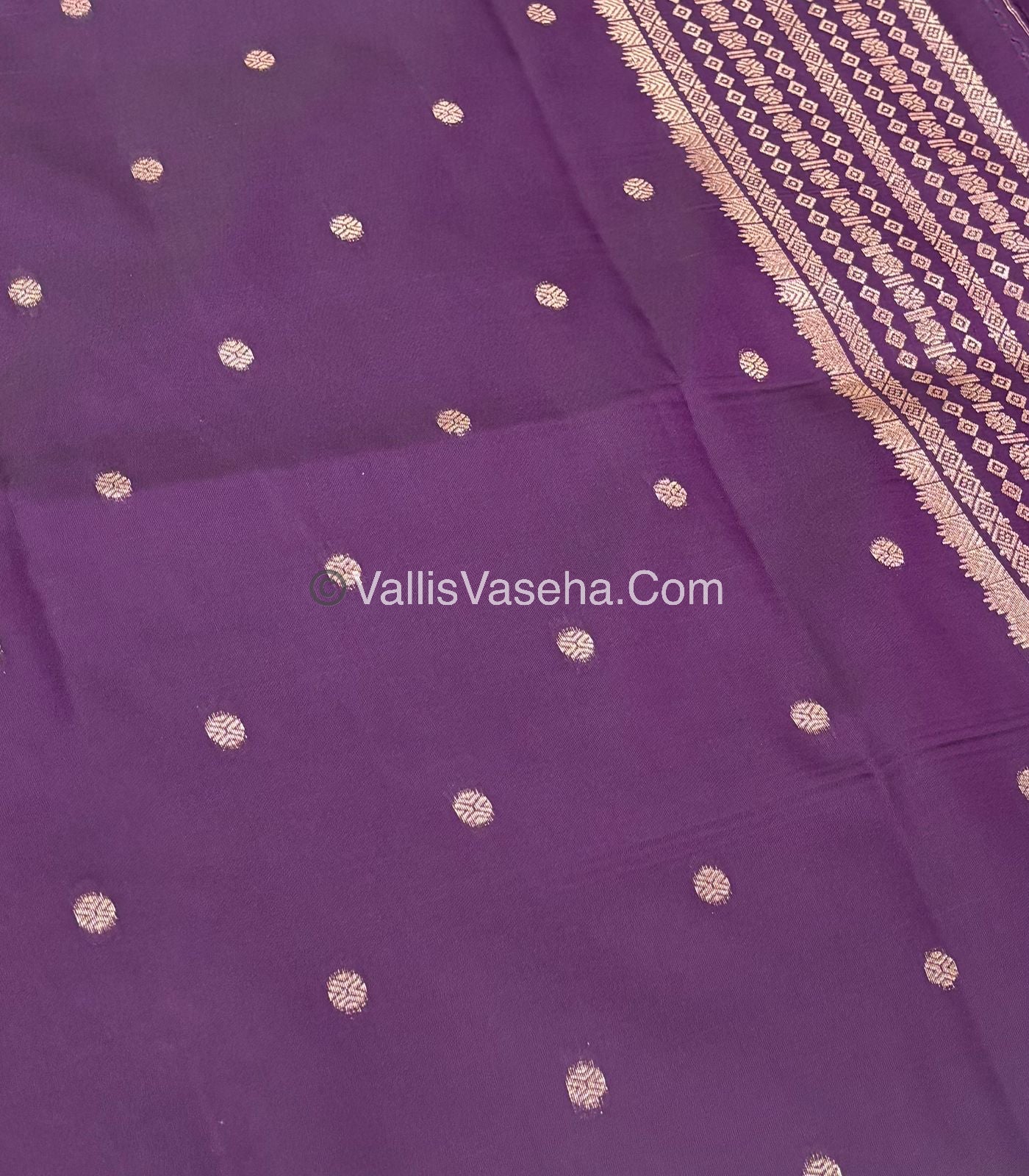 Semi Soft Silk - Purple Shade -VVSSS016
