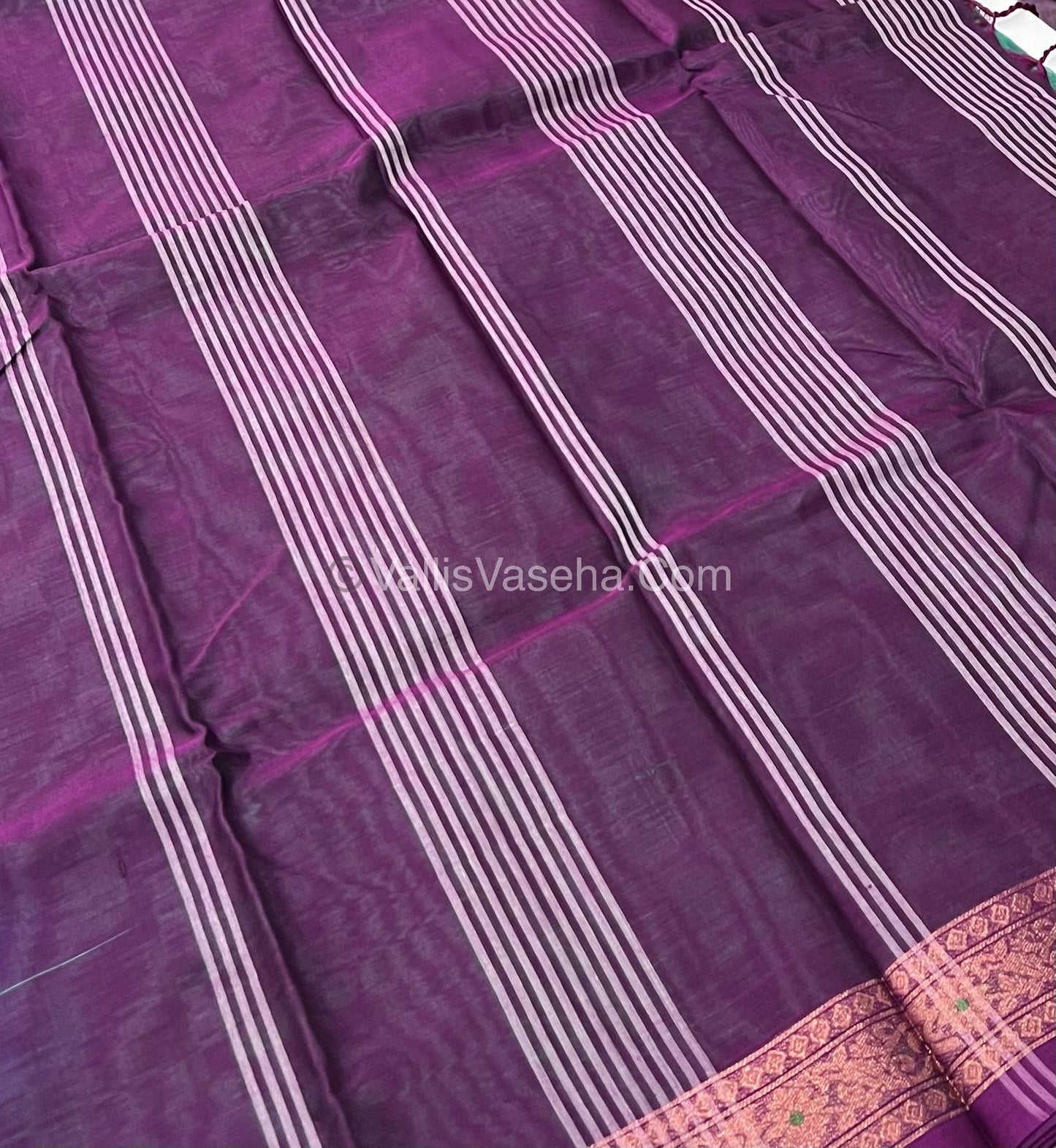 Dhaka Cotton Saree - VVDCS001
